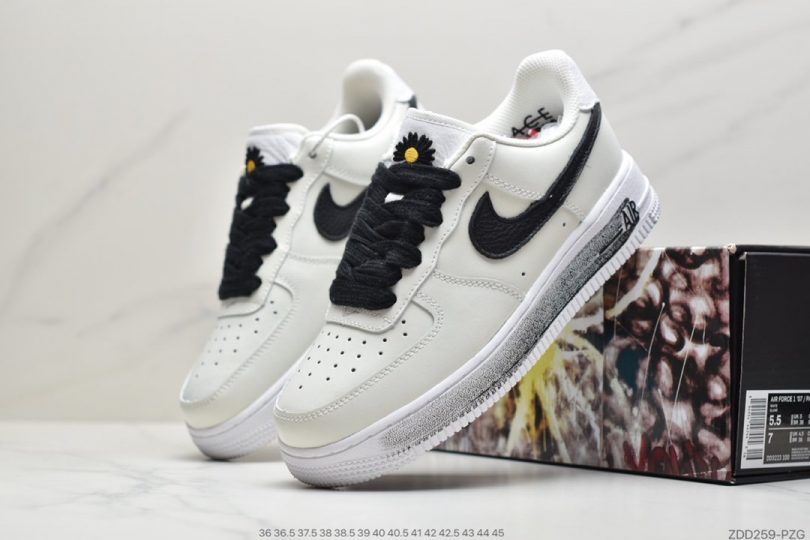 运动板鞋, 板鞋, Nike Air Force 1, Nike Air, NIKE, G-Dragon, FORCE 1, Air Force 1 - PEACEMINUSONE x Nike Air Force 1 "Para-noise" 韩国限定G-Dragon权志龙低帮运动板鞋