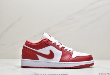 乔丹Air Jordan 1 Low Gym Red 体育红 芝加哥 大学红低帮篮球鞋/板鞋