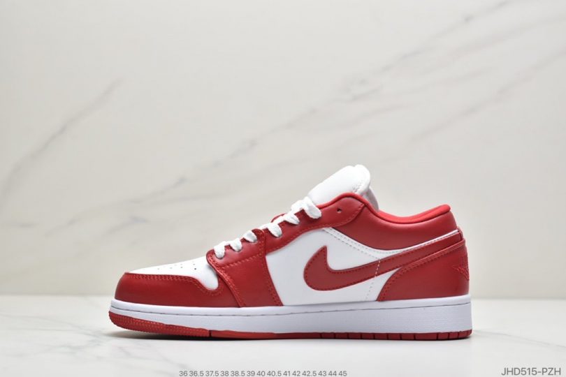 芝加哥, 篮球鞋, 板鞋, 低帮篮球鞋, Jordan, Gym Red, Air Jordan 1, Air Jordan - 乔丹Air Jordan 1 Low Gym Red 体育红 芝加哥 大学红低帮篮球鞋/板鞋