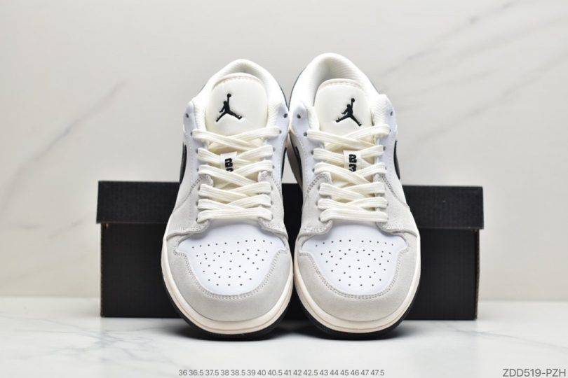 篮球鞋, 低帮篮球鞋, Jordan, Air Jordan 1 Low, Air Jordan 1, Air Jordan - Air Jordan 1 Low “Off White/Sail”回力色 致敬经典 灰白黑勾低帮篮球鞋