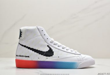 耐克Nike Blazer Mid ’77 Vintage“ Have A Good Game”电玩像素 英雄联盟 开拓者高帮休闲板鞋