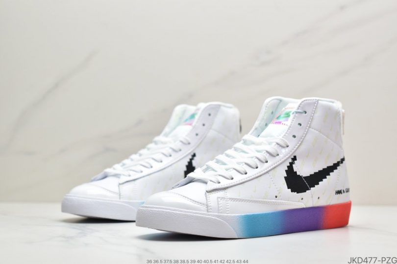 板鞋, Swoosh, Nike Blazer Mid, JUST DO IT, Have A Good Game, Good Game, Blazer Mid, Blazer - 耐克Nike Blazer Mid ’77 Vintage“ Have A Good Game”电玩像素 英雄联盟 开拓者高帮休闲板鞋