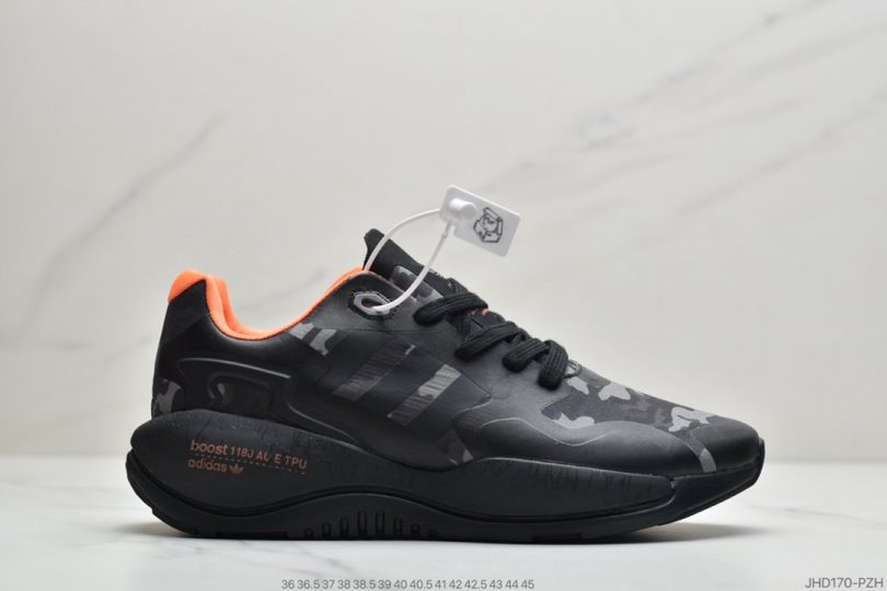 运动跑鞋, 跑鞋, Originals, Boost 2020, Boost, Adidas - 阿迪达斯adidas三叶草 Originals 2020 Day Jogger Boost 2020版慢跑者系列皮面高弹复古休闲运动跑鞋ID:JHD170-PZH