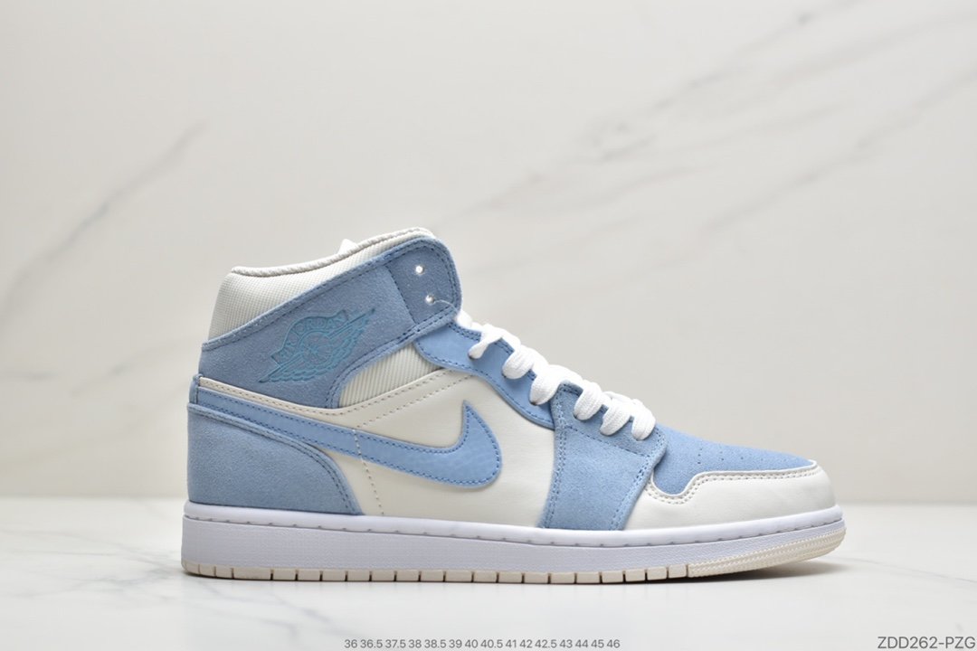 乔丹Air Jordan 1 Mid AJ1乔1中邦休闲板鞋ID:ZDD262-PZH