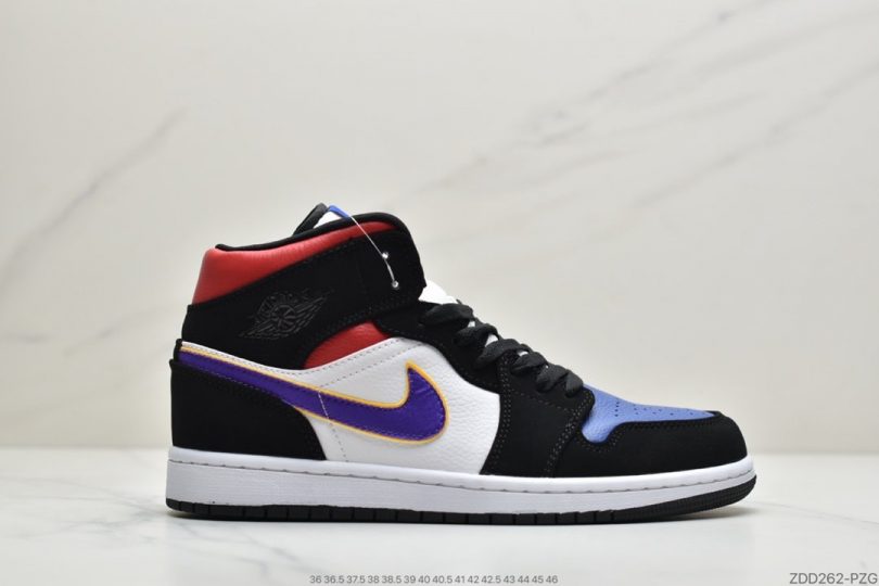 板鞋, 休闲板鞋, Jordan, Aj1, Air Jordan 1 Mid, Air Jordan 1, Air Jordan - 乔丹Air Jordan 1 Mid AJ1乔1中邦休闲板鞋ID:ZDD262-PZH