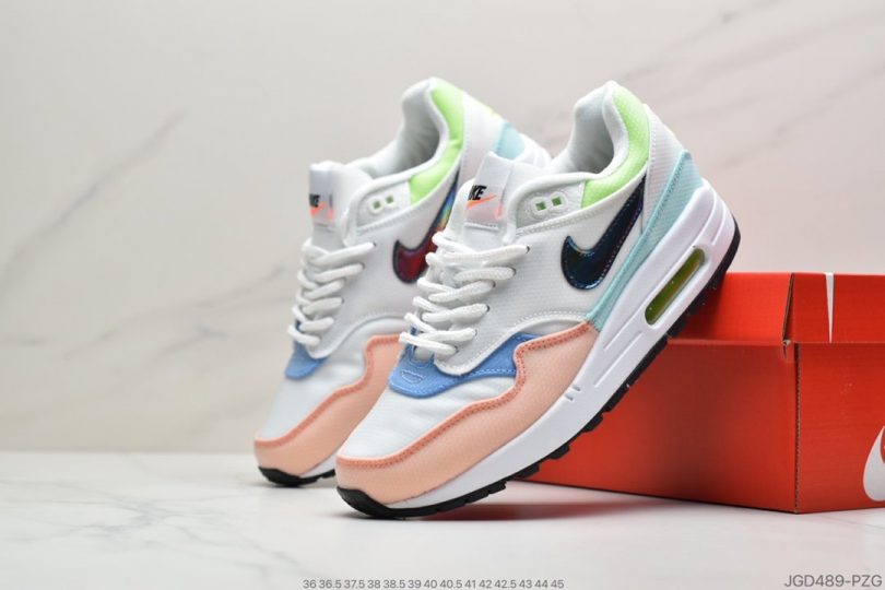 Swoosh, NIKE, Air Max 1, Air Max - 耐克 Nike Air Max 1跑步鞋ID:JGD489-PZH