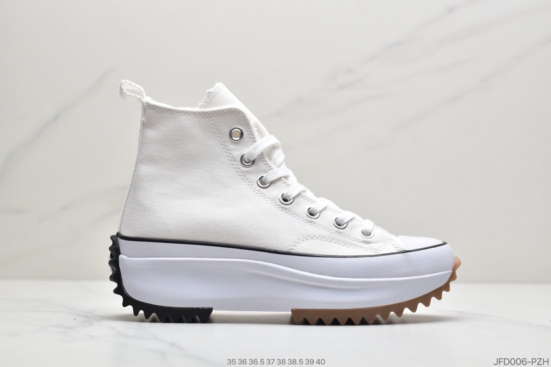 联名款J.W. Anderson x Converse chuck Run Star Hike Gum匡威厚底高帮板鞋内增高