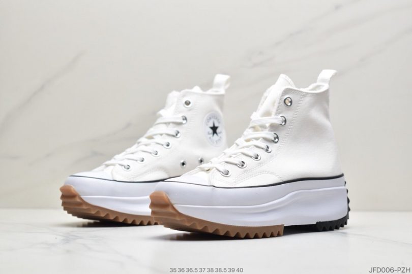 联名, 匡威, 加绒, Converse Chuck, Converse, 1970S - 联名款J.W. Anderson x Converse chuck Run Star Hike Gum匡威厚底高帮板鞋内增高