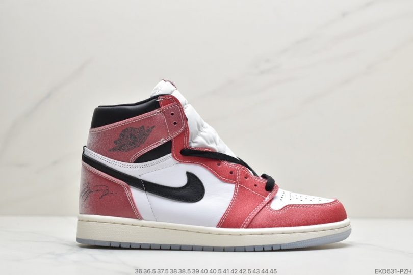 芝加哥, 联名, 篮球鞋, 做旧, Jordan, Aj1, Air Jordan 1, Air Jordan
