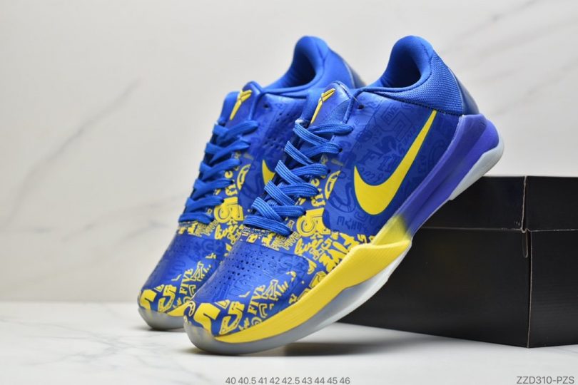 篮球鞋, 科比5, Zoom, ZK5, Turbo, NIKE, Kobe 5, Kobe - 科比5代 小丑 紫绿色 NIKE ZOOM KOBE 5低帮男子篮球鞋