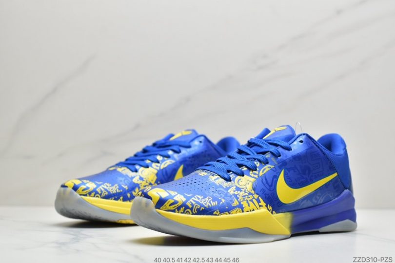 篮球鞋, 科比5, Zoom, ZK5, Turbo, NIKE, Kobe 5, Kobe - 科比5代 小丑 紫绿色 NIKE ZOOM KOBE 5低帮男子篮球鞋
