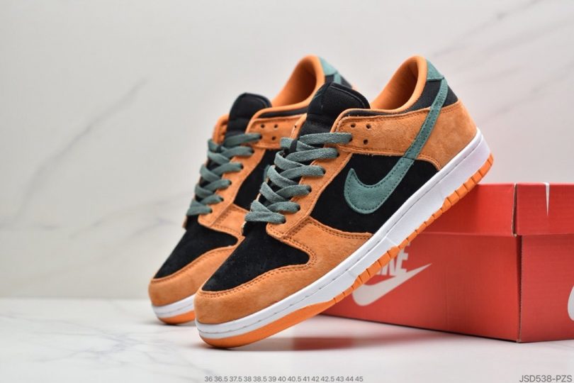 板鞋, SB Dunk Low, Nike SB Dunk Low, Nike SB Dunk, Nike SB, NIKE, Dunk Low, Dunk - 耐克Nike SB Dunk Low SP"Ceramic"扣篮系列低帮休闲运动滑板板鞋“胡萝卜黄黑南瓜”