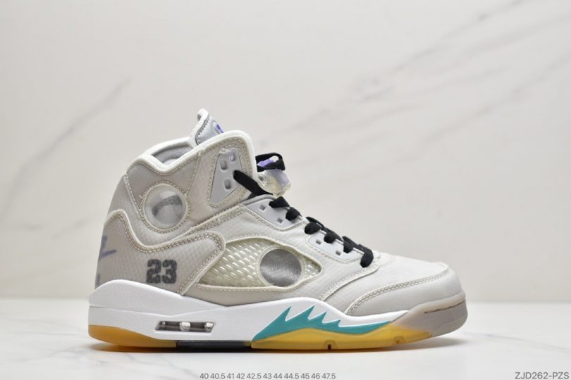 篮球鞋, 实战篮球鞋, Jordan 5, Jordan, AJ 5, Air Jordan 5, Air Jordan - Air Jordan 5 “Island Green”3M雪豹 AJ 5中帮实战篮球鞋