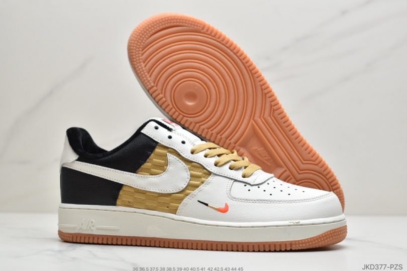 联名, 空军一号, 板鞋, Swoosh, NIKE, FORCE 1, Air Force 1 - 耐克Air Force 1'07 KITH 空军一号法国限定配色板鞋ID:JKD377-PZS