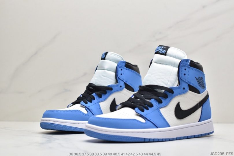 高帮, 篮球鞋, 乔丹篮球鞋, University Blue, Jordan, Aj1, Air Jordan 1, Air Jordan - 乔丹Air Jordan 1 High OG “University Blue” 高帮 大学蓝 AJ1 乔丹1代 aj1 乔1 高邦篮球鞋