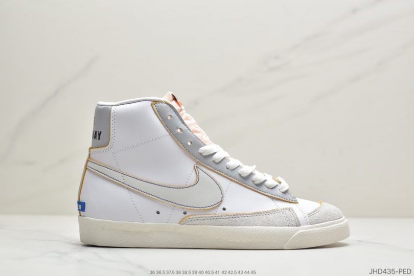 鸳鸯, 高帮, 开拓者, 刮刮乐, The New Way - 耐克 nike开拓者 高帮 皮 “The New Way”鸳鸯设计+刮刮乐板鞋