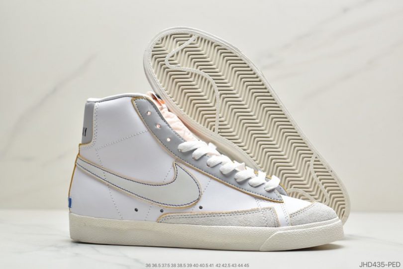 鸳鸯, 高帮, 开拓者, 刮刮乐, The New Way - 耐克 nike开拓者 高帮 皮 “The New Way”鸳鸯设计+刮刮乐板鞋