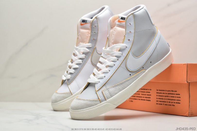鸳鸯, 高帮, 开拓者, 刮刮乐, The New Way - 耐克 nike开拓者 高帮 皮 “The New Way”鸳鸯设计+刮刮乐板鞋
