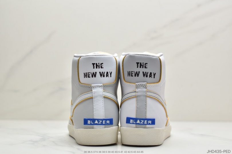 鸳鸯, 高帮, 开拓者, 刮刮乐, The New Way - 耐克 nike开拓者 高帮 皮 “The New Way”鸳鸯设计+刮刮乐板鞋
