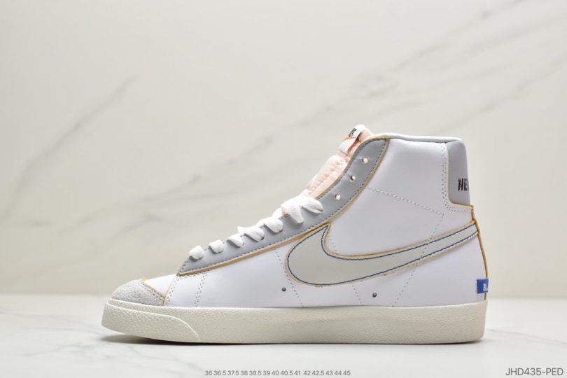 鸳鸯, 高帮, 开拓者, 刮刮乐, The New Way - 耐克 nike开拓者 高帮 皮 “The New Way”鸳鸯设计+刮刮乐板鞋