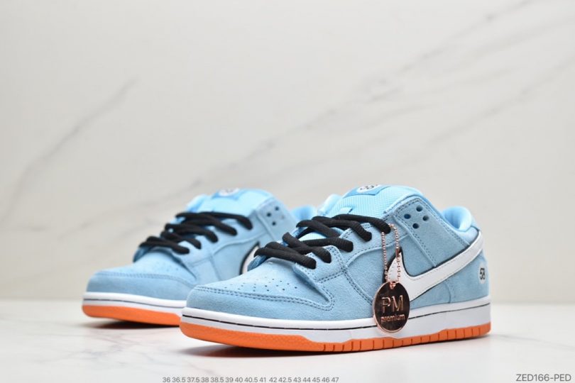 板鞋, 扣篮系列, Swoosh, Nike SB Dunk Low, Nike SB Dunk, Nike SB, Dunk Low, Club 58 Gulf - 耐克Nike SB Dunk Low Pro'Club 58 Gulf'扣篮系列低帮休闲运动滑板板鞋