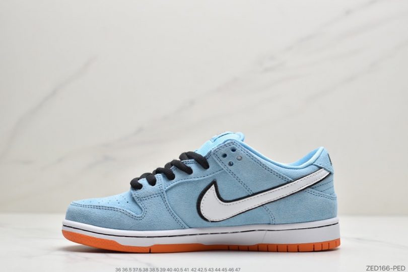 板鞋, 扣篮系列, Swoosh, Nike SB Dunk Low, Nike SB Dunk, Nike SB, Dunk Low, Club 58 Gulf - 耐克Nike SB Dunk Low Pro'Club 58 Gulf'扣篮系列低帮休闲运动滑板板鞋