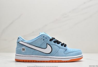 耐克Nike SB Dunk Low Pro’Club 58 Gulf’扣篮系列低帮休闲运动滑板板鞋