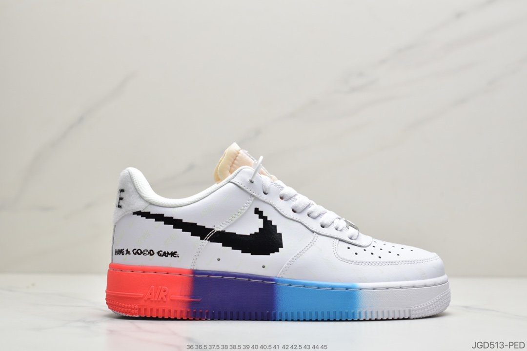 耐克 NIKE AF1空军一号  电玩英雄联盟皮肤休闲板鞋