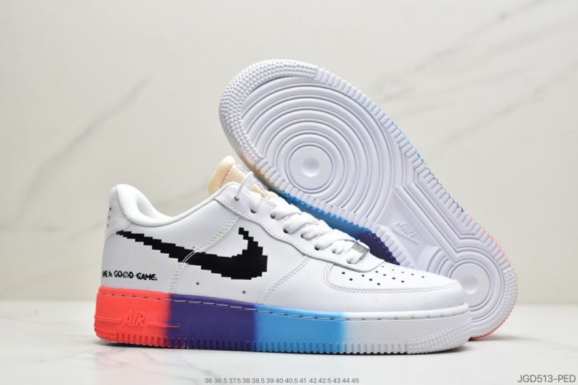 联名, 空军一号, 板鞋, Swoosh, OFF-WHITE x, NIKE, JUST DO IT, AF1 - 耐克 NIKE AF1空军一号  电玩英雄联盟皮肤休闲板鞋