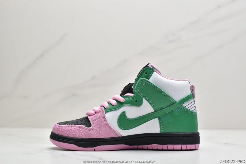 高帮, 板鞋, 扣篮系列, Nike SB Dunk, Nike SB, NIKE, Dunk High, Dunk - 耐克Nike SB Dunk High Pro"Invert Celtics"扣篮系列高帮休闲运动滑板板鞋