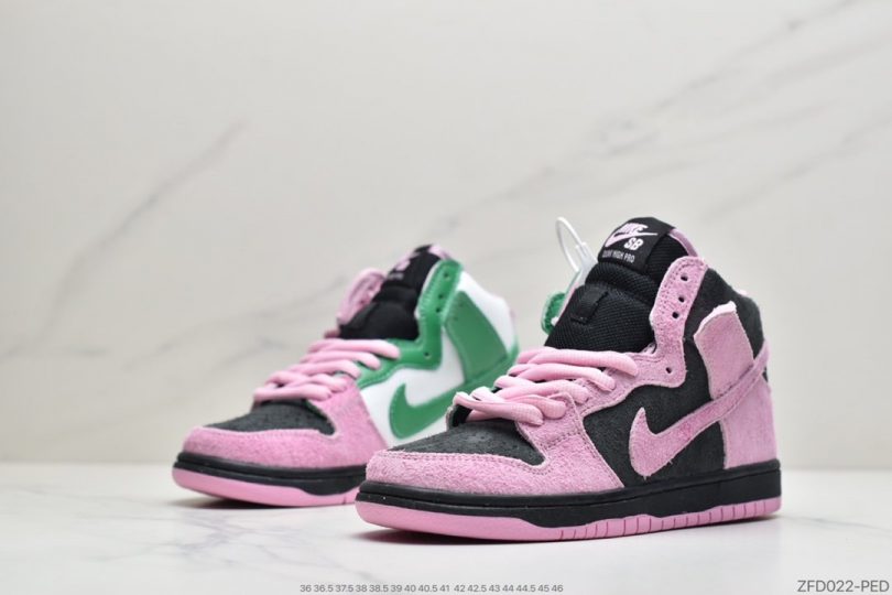 高帮, 板鞋, 扣篮系列, Nike SB Dunk, Nike SB, NIKE, Dunk High, Dunk - 耐克Nike SB Dunk High Pro"Invert Celtics"扣篮系列高帮休闲运动滑板板鞋