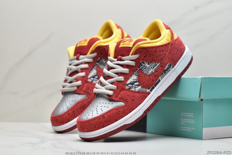 板鞋, Nike Dunk Low, Nike Dunk, NIKE, Dunk Low, Dunk - 耐克Nike Dunk Low Pro SB Rukus x Crawfish 小龙虾 休闲活动板鞋