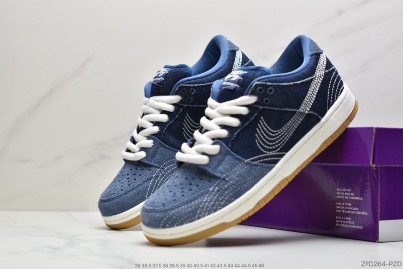 板鞋, SB Dunk Low Pro, SB Dunk Low, Nike SB Dunk Low, Nike SB Dunk, Nike SB, Dunk Low, Dunk - Nike SB Dunk Low Pro PRM “Denim Gum” 单宁牛仔板鞋