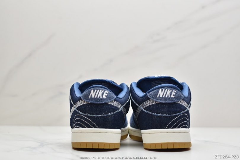 板鞋, SB Dunk Low Pro, SB Dunk Low, Nike SB Dunk Low, Nike SB Dunk, Nike SB, Dunk Low, Dunk - Nike SB Dunk Low Pro PRM “Denim Gum” 单宁牛仔板鞋