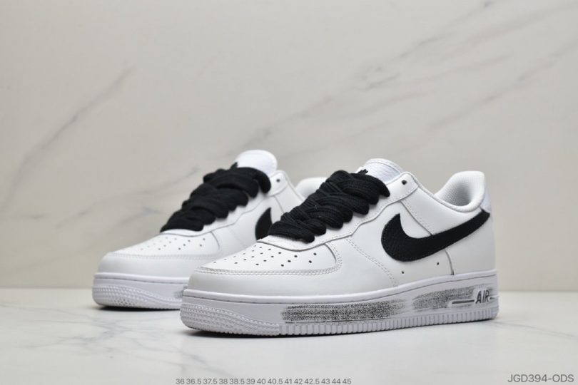 联名, 空军一号, 板鞋, 低帮板鞋, Swoosh, NIKE, FORCE 1, Air Force 1 - PEACEMINUSONE x NIKE联名AIR FORCE 1"PARA-NOISE 2.0" 2020年版 权志龙白奶油空军一号低帮板鞋