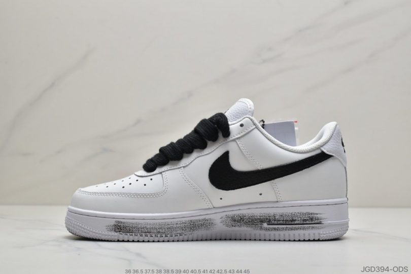 联名, 空军一号, 板鞋, 低帮板鞋, Swoosh, NIKE, FORCE 1, Air Force 1 - PEACEMINUSONE x NIKE联名AIR FORCE 1"PARA-NOISE 2.0" 2020年版 权志龙白奶油空军一号低帮板鞋