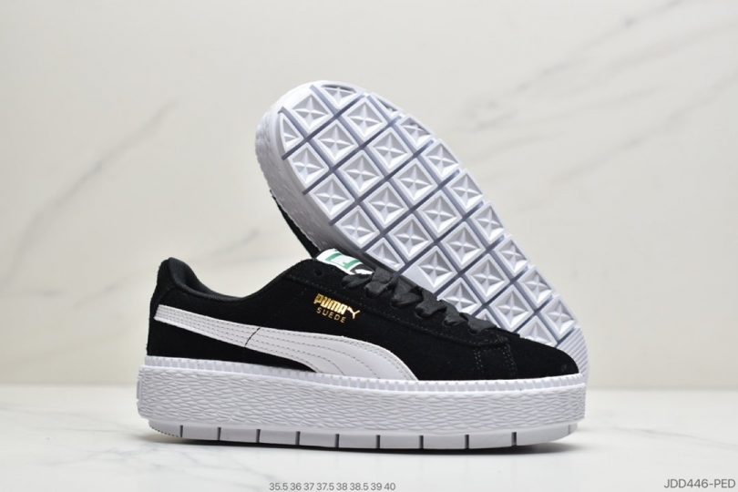 松糕鞋, Suede Platform, Puma, PLATFORM - 彪马蕾哈娜第四代松糕底 Puma Suede Platform 金泫雅同款厚底松糕鞋