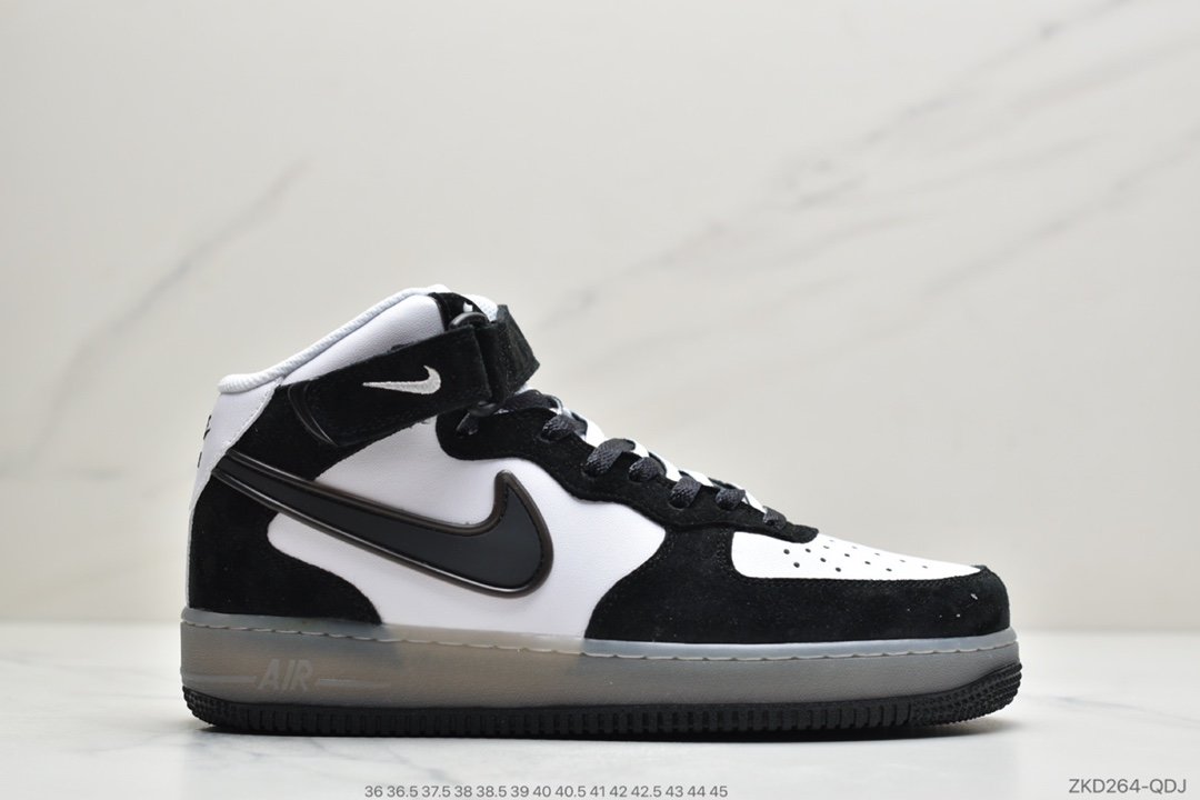 耐克Nike Air Force 1 high “NBA” PACK 草绿尾高 空军一号高帮百搭休闲运动板鞋