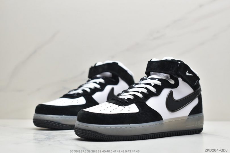 高帮, 运动板鞋, 空军一号, 板鞋, Nike Air Force 1, Nike Air, NIKE, Air Force 1 - 耐克Nike Air Force 1 high “NBA” PACK 草绿尾高 空军一号高帮百搭休闲运动板鞋