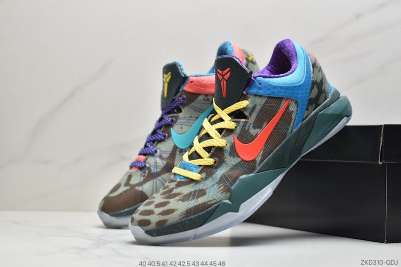 篮球鞋, 科比7代, 科比7, 文化篮球鞋, Zoom, visibility Cloak, KOBE VII, Kobe - 耐克Nike Zoom Kobe VII visibility Cloak 科比7代复刻实战运动低帮文化篮球鞋