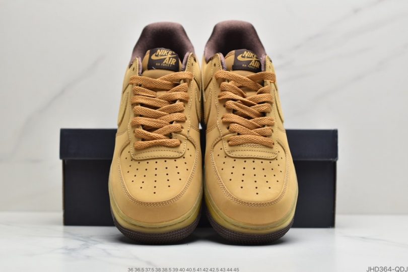 运动板鞋, 空军一号, 板鞋, Wheat Mocha, Nike Air Force 1, Nike Air, Air Force 1, AF1 - 耐克Nike Air Force 1 CO.JP Retro SP"Wheat Mocha"空军一号低帮经典百搭休闲运动板鞋“麦黄摩卡半透明”