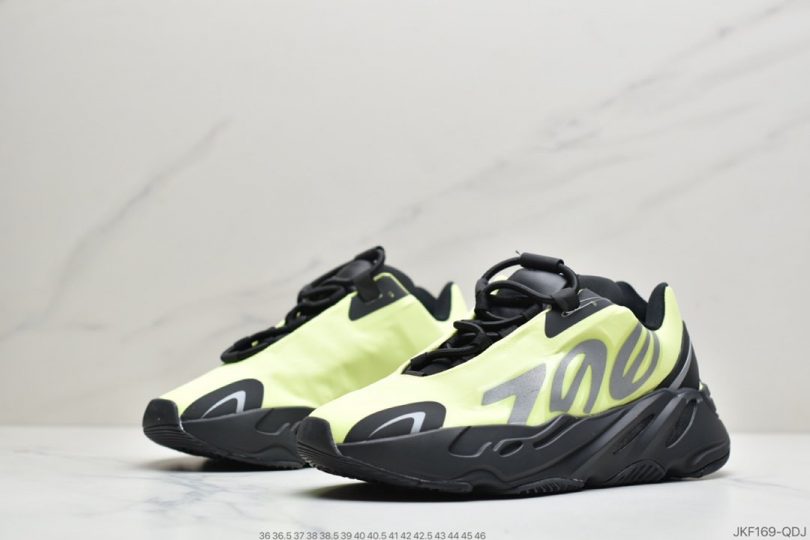 Yeezy Boost 700, Yeezy 700 MNVN, YEEZY 700, Yeezy, Y-3, Orange, Boost 7, Boost - 阿迪达斯 Adidas Yeezy Boost 700 MNVN “Orange”椰子700MNVN黑荧光绿