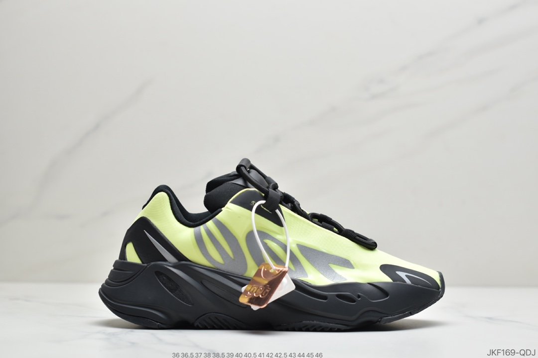 阿迪达斯 Adidas Yeezy Boost 700 MNVN “Orange”椰子700MNVN黑荧光绿