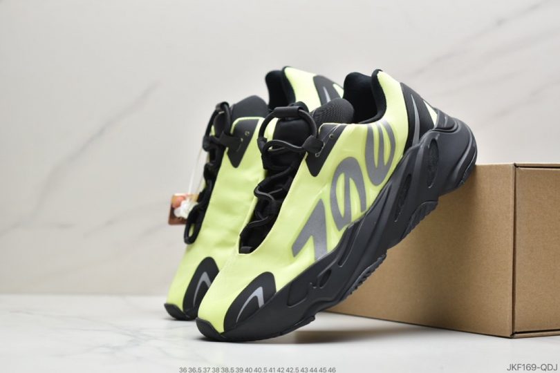 Yeezy Boost 700, Yeezy 700 MNVN, YEEZY 700, Yeezy, Y-3, Orange, Boost 7, Boost - 阿迪达斯 Adidas Yeezy Boost 700 MNVN “Orange”椰子700MNVN黑荧光绿