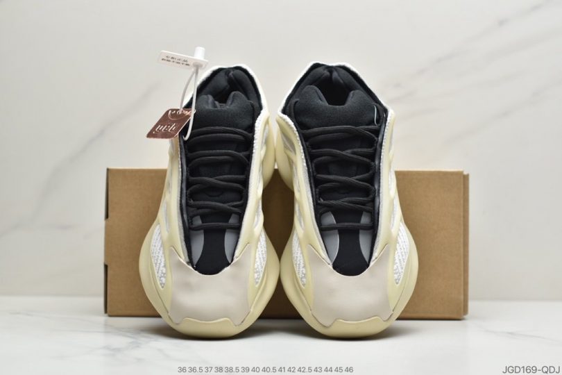 跑鞋, Yeezy, Kanye West, Kanye, Boost, Black, adidas Yeezy, Adidas - 侃爷Kanye West x Adidas Yeezy 700 V3 Alvah"Black"低帮复古休闲运动穿搭慢跑鞋