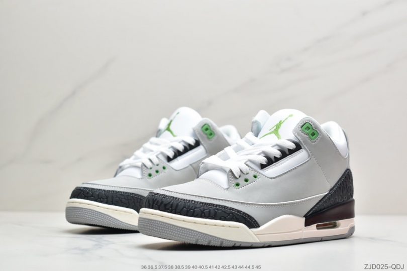 篮球鞋, 文化篮球鞋, Swoosh, NIKE, Jordan, AJ3, Air Jordan 3, Air Jordan - AirJordan 3 “Tinker ”AJ3复古文化篮球鞋ID:ZJD025-QDJ