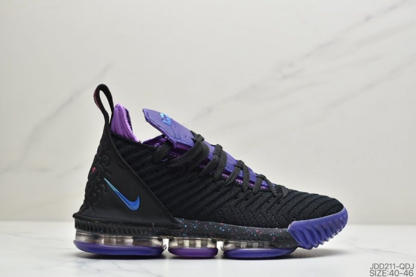 篮球鞋, Zoom, NIKE, LeBron XVI, LEBRON - 耐克Nike LeBron XVI Hot Lava 詹姆斯16 白粉热熔岩实战运动篮球鞋