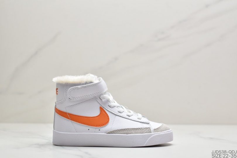 高帮, 童鞋, 板鞋, 开拓者, Swoosh, Nike Blazer Mid, Blazer Mid, Blazer - 耐克Nike Blazer Mid Vntg 耐克 时尚休闲高帮开拓者板鞋童鞋