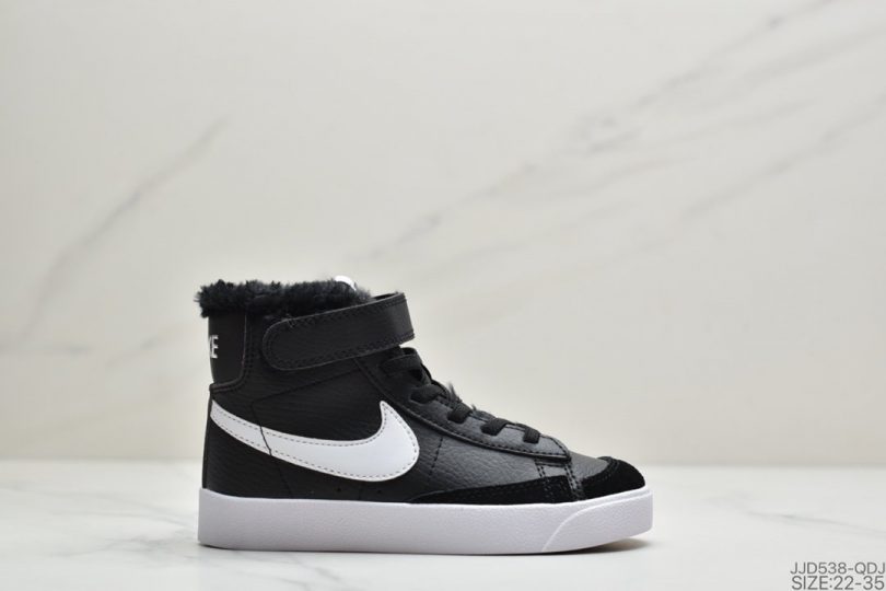 高帮, 童鞋, 板鞋, 开拓者, Swoosh, Nike Blazer Mid, Blazer Mid, Blazer - 耐克Nike Blazer Mid Vntg 耐克 时尚休闲高帮开拓者板鞋童鞋