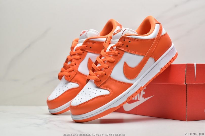 板鞋, Swoosh, Nike Dunk, NIKE, Dunk - 耐克Nike Dunk SB Low “Syracuse”肯塔基大学配色 雪城大学Syracuse 低帮滑板鞋